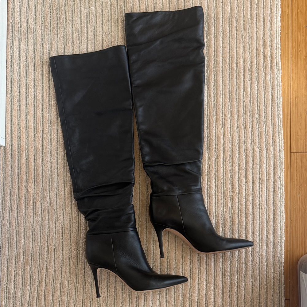 Gianvito Rossi Black Heeled Boots